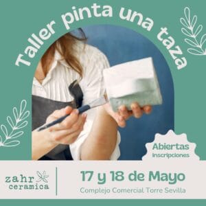 Taller pinta una taza