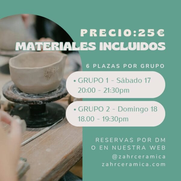 Taller pinta una taza