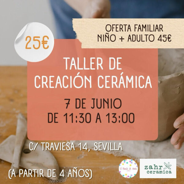 Taller creación cerámica ceramica sevilla